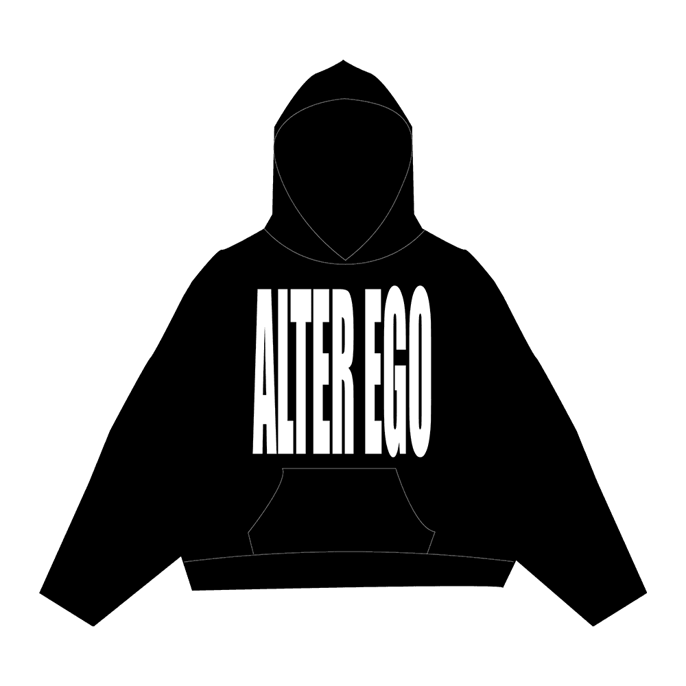 Alter Ego Hoodie Black
